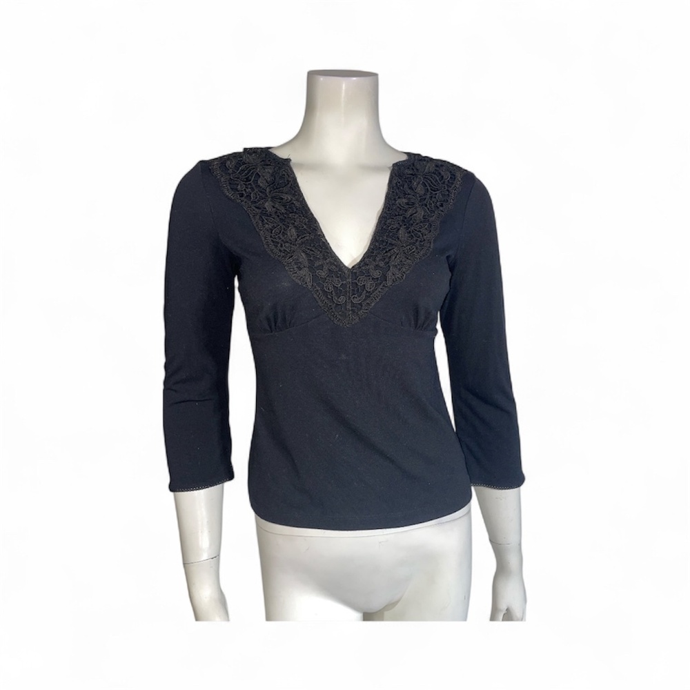 Nanette Lepore Women's Size S 3/4 Sleeve Top